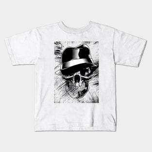 Skeleton head Kids T-Shirt